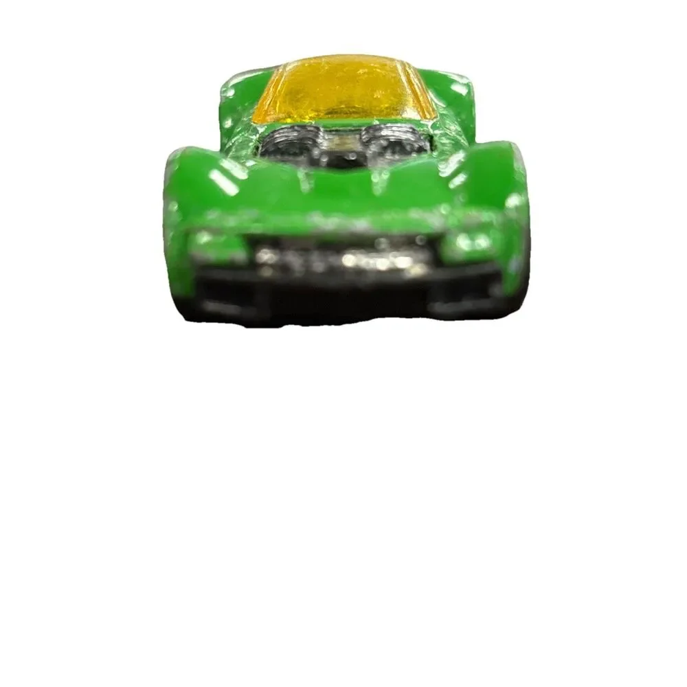 Hot Wheels 2001 Green Ballistik Hot Wheels Cab Co. Taxi Made in Thailand *ROUGH*